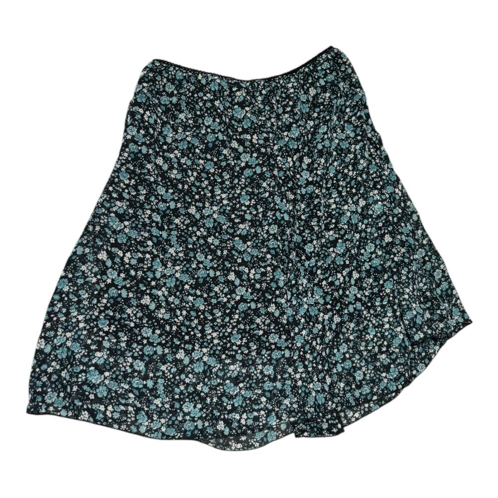 Gina benotti Black Floral Patterned Skirt Size 40